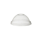 Image for Clear Domed Lid with Hole