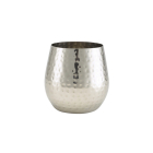 Image for Hammered Stemless Wine Glass
