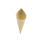 Image for Disposable Wooden Serving Cones