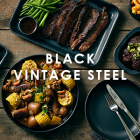 Image for Black Vintage Steel