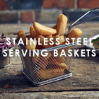 Image for Stainless Steel Fry Baskets