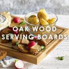 Image for Oak Wood Serving Boards