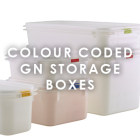 Image for Colour Coded Gastronorm Storage Containers